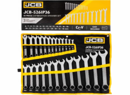 JCB Sada 25dílných otevřených klíčů JCB (6-36 mm)