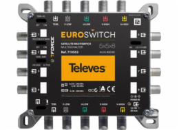 Televes Televizní přijímač EuroSwitch 5x5x8 ref. 719503