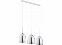 Alfac Závěsná lampa Alfa Ronda 6014000, 3x60W, E27, stříbrná