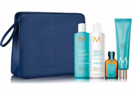 NoName MOROCCANOIL_SET Hydratační šampon Luminous Wonders 250ml + hydratační kondicionér 250ml + kúra 25ml + krém na ruce 100ml + kosmetická taštička