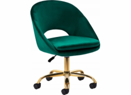 Activeshop Otočná židle 4Rico QS-MF18G sametově zelená