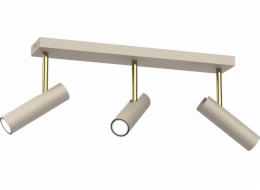 Luminex Stropní svítidlo Stropní svítidlo Luminex Axion 273 s páskem 3x8W GU10 béžovo/zlaté