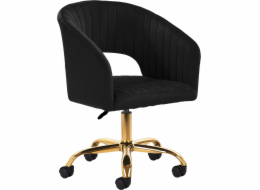 Activeshop Otočná židle 4Rico QS-OF212G sametově černá