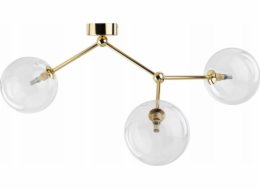 TK Lighting Stropní svítidlo TK Lighting Fairy 10069 stropní svítidlo 3x6W G9 zlatá/průhledná
