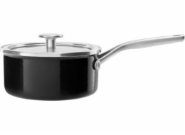 KitchenAid Smaltovaný hrnec 2l - černý / KitchenAid