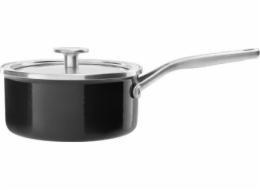 KitchenAid Smaltovaný hrnec 2,4 l - černý / KitchenAid