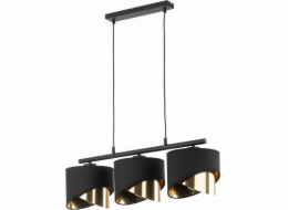 TKKRYWULT TK Lighting Grant 4824 závěsná lampa 3x15W E27 černá/zlatá