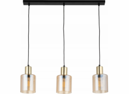 TKKRYWULT TK Lighting Sierra 6666 závěsná lampa 3x15W E27 jantarová/zlatá