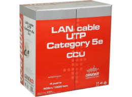 Conotech Počítačový kabel UTP CAT 5E CU s kroucenou dvojlinkou