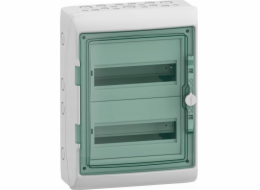 SCHNEIDERE Hermetický rozvaděč Schneider Mureva / dříve Kaedra 2x12 IP65 UV MRV-2-12-NT-T 13433 povrchová montáž průhledné dveře