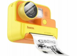 Hoco Digitální fotoaparát HOCO dětský fotoaparát s tiskárnou DV200 žlutý