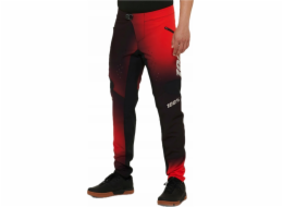 100% Pánské kalhoty 100% R-CORE X LE Kalhoty Černá/Červená velikost. 32 (46 EUR) (NOVINKA 2023)