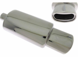 TurboWorks_D TurboWorks koncový tlumič výfuku 80x145mm vstup 63,5mm