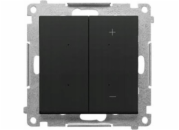 Kontakt-Simon Stmívač Kontakt-Simon 55 TESL1W.01/149 Stmívač pro stmívatelné LED, klíčový modul matně černý