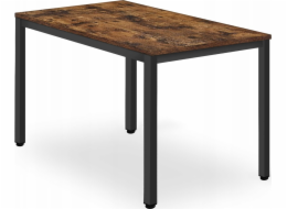 Leobert Stůl TESSA 120cm x 60cm - rustikální / černé nohy