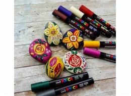 UNI-BALL POSCA PC-5M Různé barvy 16 ks.