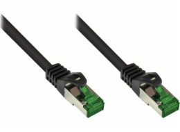Alcasa Síťový kabel 8062-H1000S, černý, 100 m, Cat6a S/FTP (S-STP)