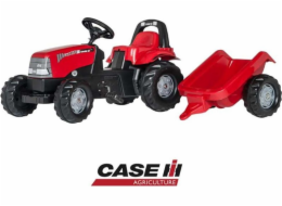 Rolly Toys Šlapací traktor rolyKid s kufrem a přívěsem