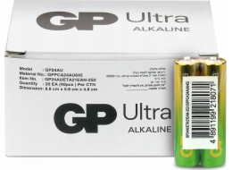 GP Battery Alkalické baterie LR03/AAA GP ULTRA 40 ks. (G-TECH)