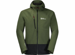 Jack Wolfskin Pánská bunda Eagle Peak 2L JKT zelená, velikost M