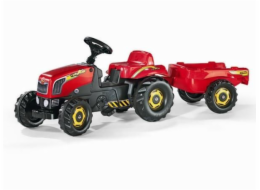 Rolly Toys Rolly Kid Tractor červený s přívěsem (5012121)