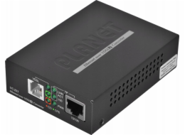 Planet PLANET VC-231 Převodník optických vláken Síťový převodník 100 Mbit/s Černá