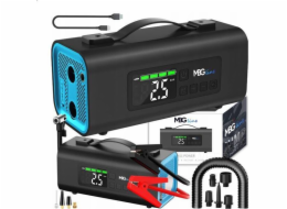 Luxury Luxusní startovací booster 54,76 Wh PD30W kompresor/dmychadlo do auta powerbanka