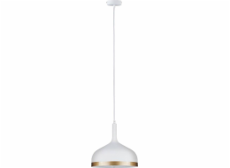 Paulmann Závěsná lampa Neordic Embla, závěsná lampa max. 1x20W E27 230V Bílá/Zlatá Kovová