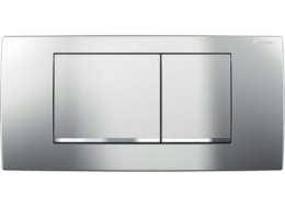 Geberit Splachovací tlačítko 115.899.JQ.1 / GEBERIT / TWINLINE30 / DVOJITÉ SPLACHUJÍCÍ TLAČÍTKO: MATNÝ CHROM, LAKOVANÝ, SNADNO ČISTITELNÝ POVLAK /