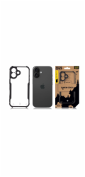 Tactical Quantum Stealth Kryt pro Apple iPhone 16 Clear/Black
