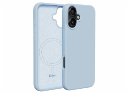 Silikonové TPU pouzdro Etteri Mag pro iPhone 16 světle modré