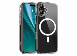 Hybridní TPU pouzdro Etteri Mag pro iPhone 16 transparentní