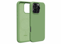 Silikonové TPU pouzdro Etteri Mag pro iPhone 16 Pro světle zelené
