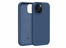 Silikonové TPU pouzdro Etteri Mag pro iPhone 15 tmavě modré