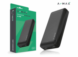Powerbanka A-MAX 20 000 mAh, černá