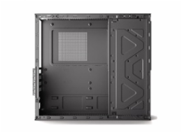 1stCOOL skříň COMPACT 2, Micro Tower, AU, USB 3.0, USB-C, CR, 1x 60mm Fan, černá