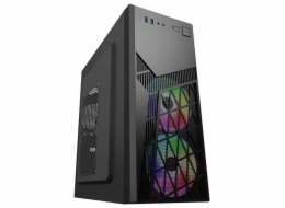 EUROCASE MidT ML N6-560B ARGB / bez zdroje / 2x USB 3.0 / černá
