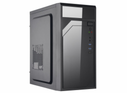 EUROCASE MidT ML M6-590B / mATX / bez zdroje / 2x USB 3.0 / černá
