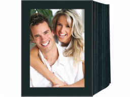 1x125 Daiber Passepartouts black 15x20 deckle edged paper endless