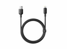 Kabel Baseus Silky USB/Lightning 1m 2.4A černý