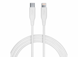Datový kabel Allity AUC-02 USB-C/Lightning 1m 27W bílý