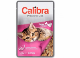 Calibra Cat Premium Kitten Turkey & Chicken 100g