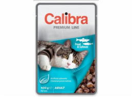 Calibra Cat Premium Adult Trout & Salmon 100g
