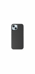 Epico Mag+ Hybrid Carbon Case iPhone 16 - černá