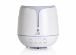Aroma difuzér s bluetooth reproduktorem a osvětlením Airbi SONIC - bílý
