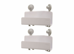 Joseph Joseph EasyStore weiß 2-er Pack Eck-Duschablage