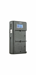 Nabíječka Jupio Jupio USB Dedicated Duo Charger LCD for Sony NP-FM50, NP-F550/F750/F970 