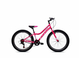 Horské jízdní kolo Capriolo DIAVOLO 400  24"/12" růžové