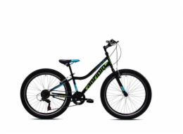 Horské jízdní kolo Capriolo DIAVOLO 400  24"/13" černo-zelená