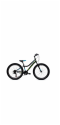 Horské jízdní kolo Capriolo DIAVOLO 400  24"/12" černo-zelená